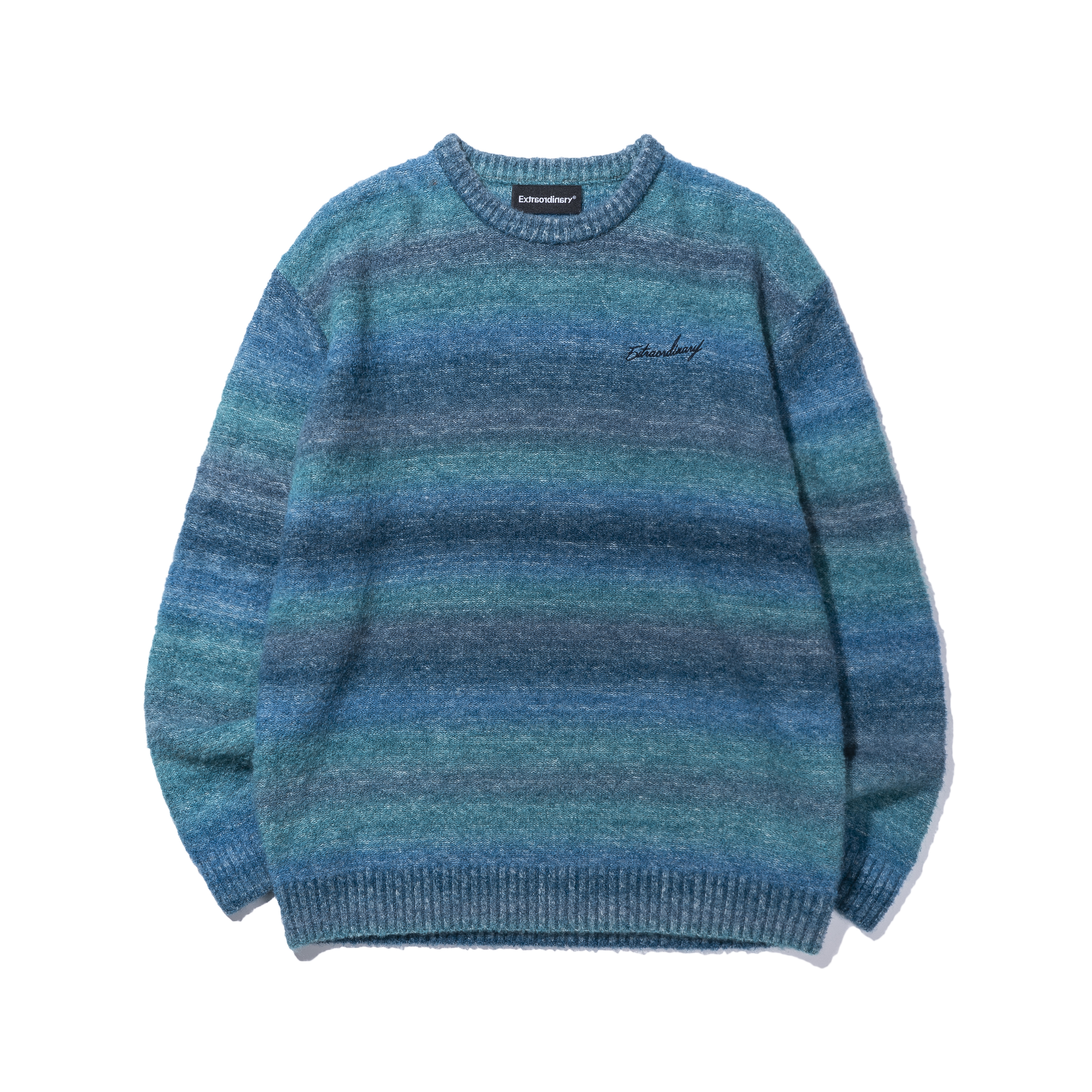 GRADATION SWEATER  BLUE