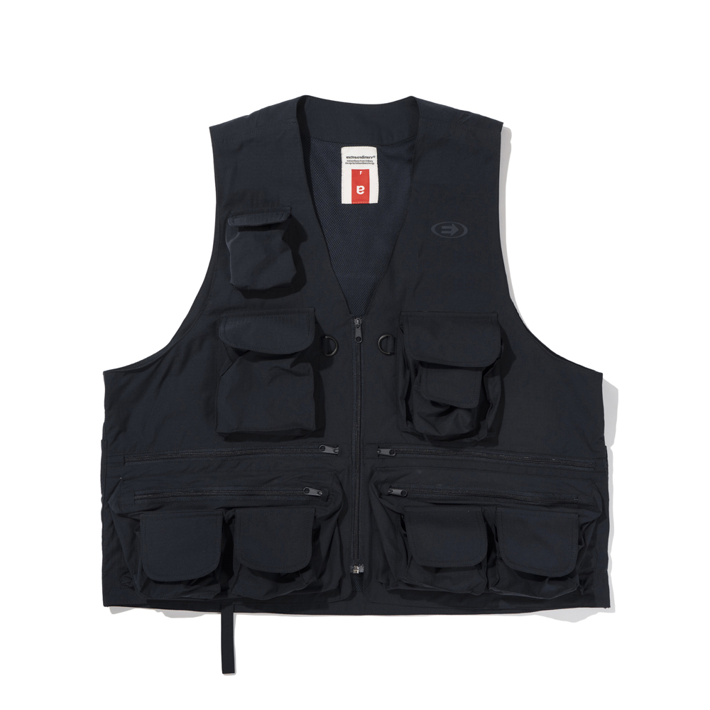 MULTI POCKET FISHING VEST  NAVY