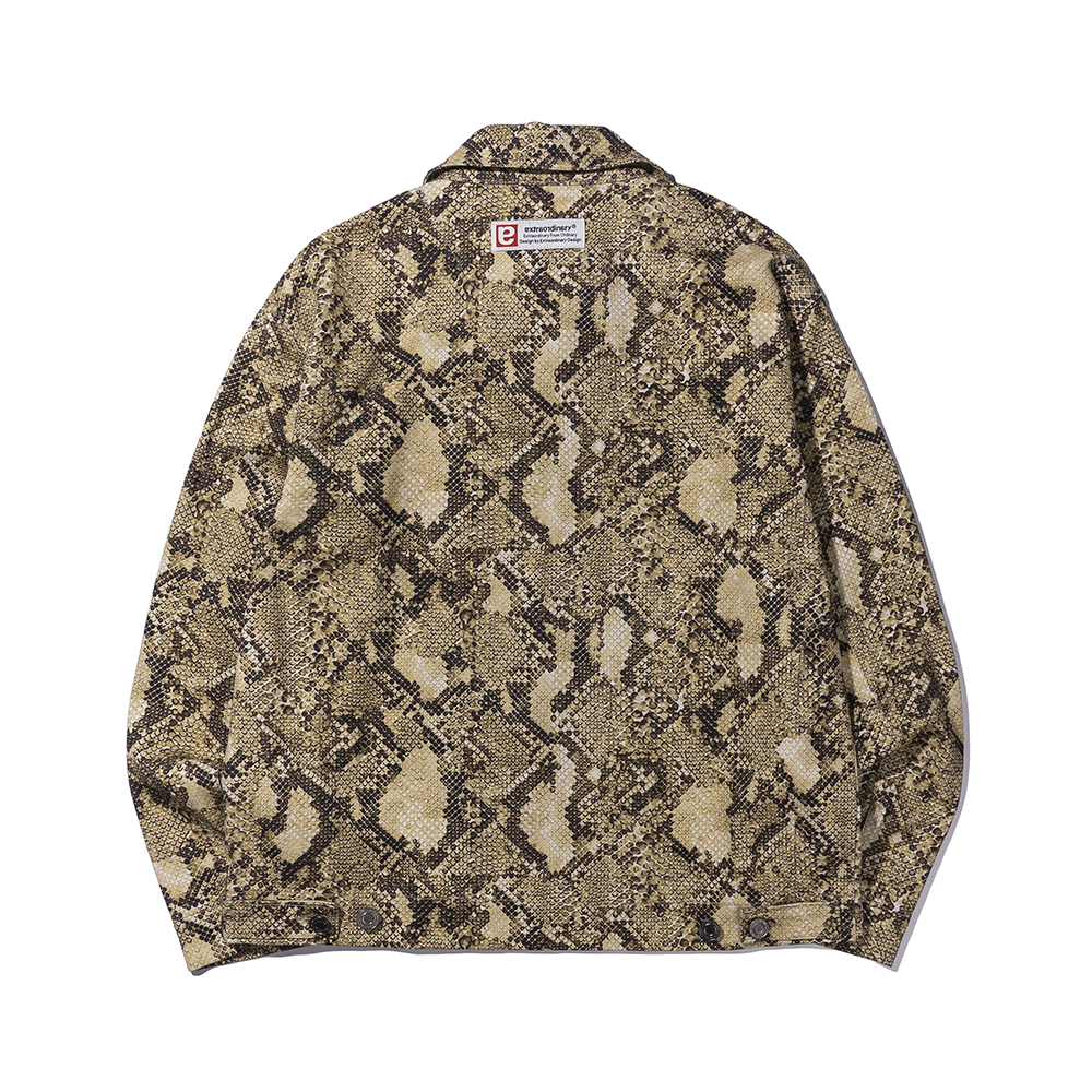 PYTHON TRUCKER JACKET  SPECIAL