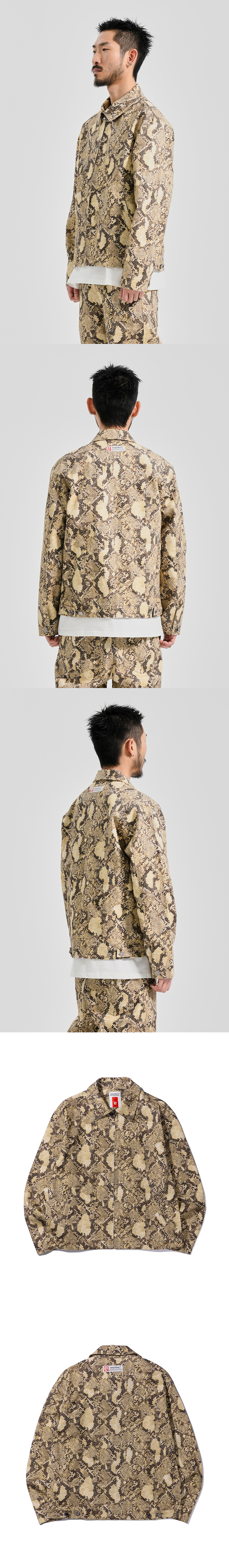 PYTHON TRUCKER JACKET  SPECIAL