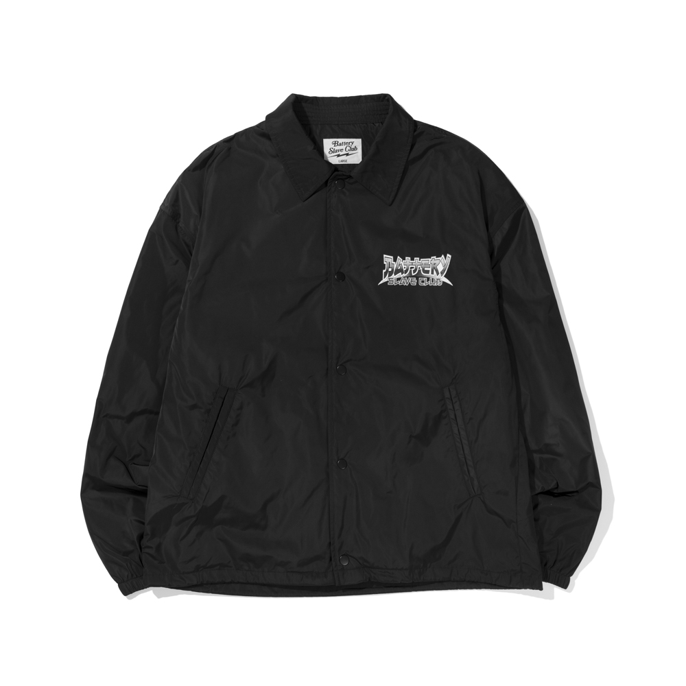 B.S.C ANIME COACH JACKET  BLACK