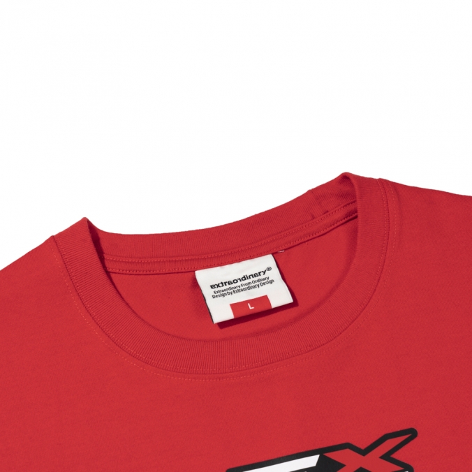 RACING SYMBOL TEE  RED