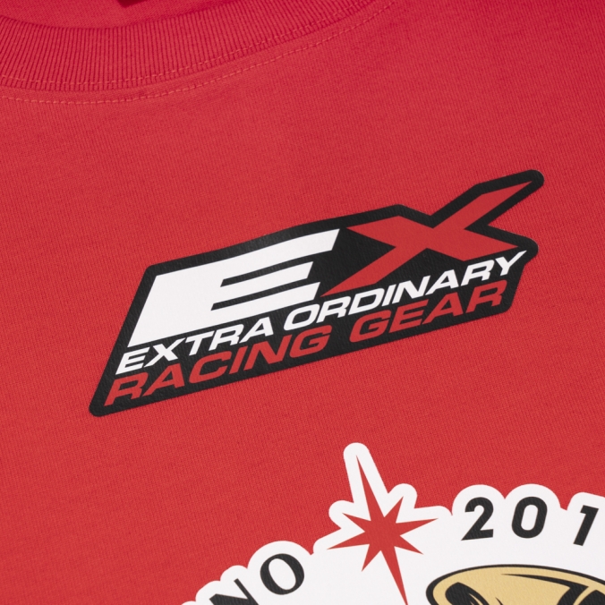 RACING SYMBOL TEE  RED