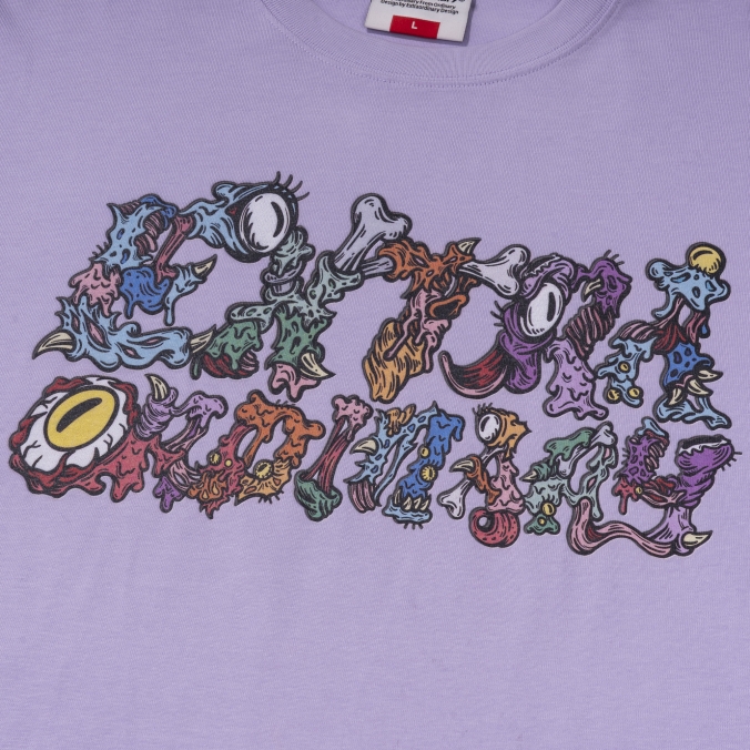 COLLAGE TEE   VIOLET