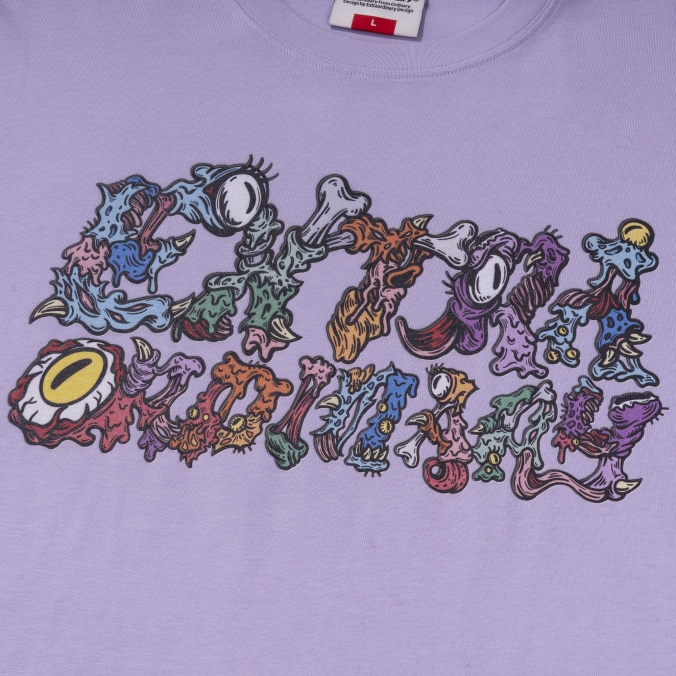 COLLAGE TEE   VIOLET
