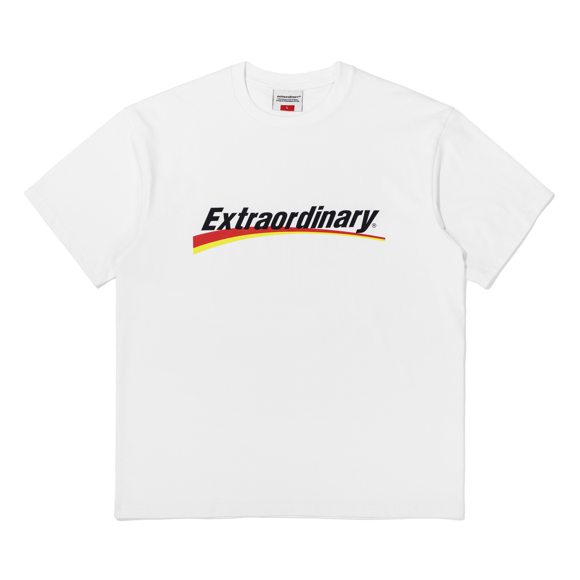 RACING LOGO TEE  WHITE