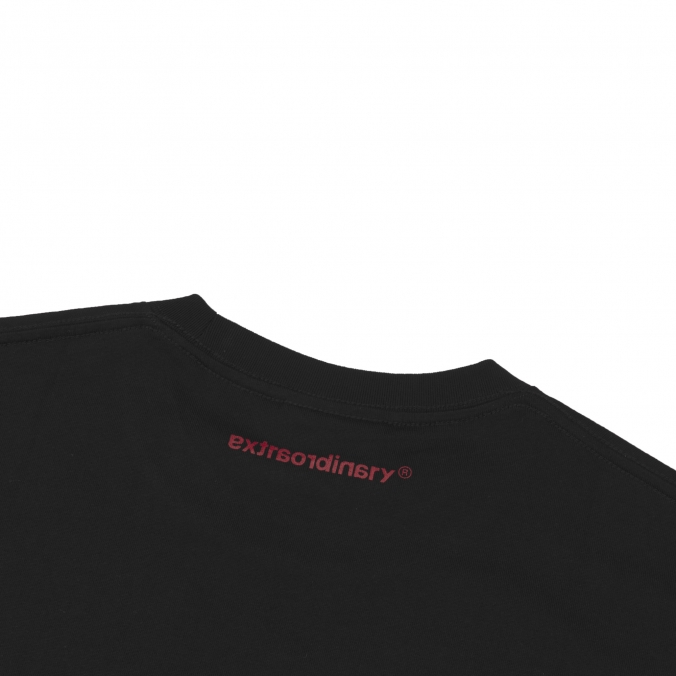 NO1 NUMERO TEE  BLACK