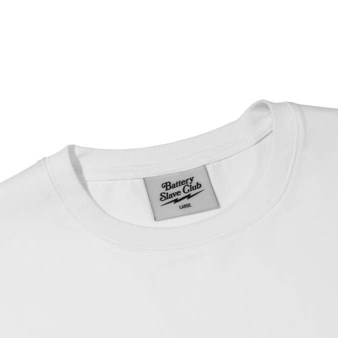 B.S.C SYMBOL TEE  WHITE