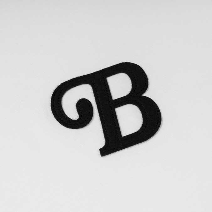 B.S.C SYMBOL TEE  WHITE