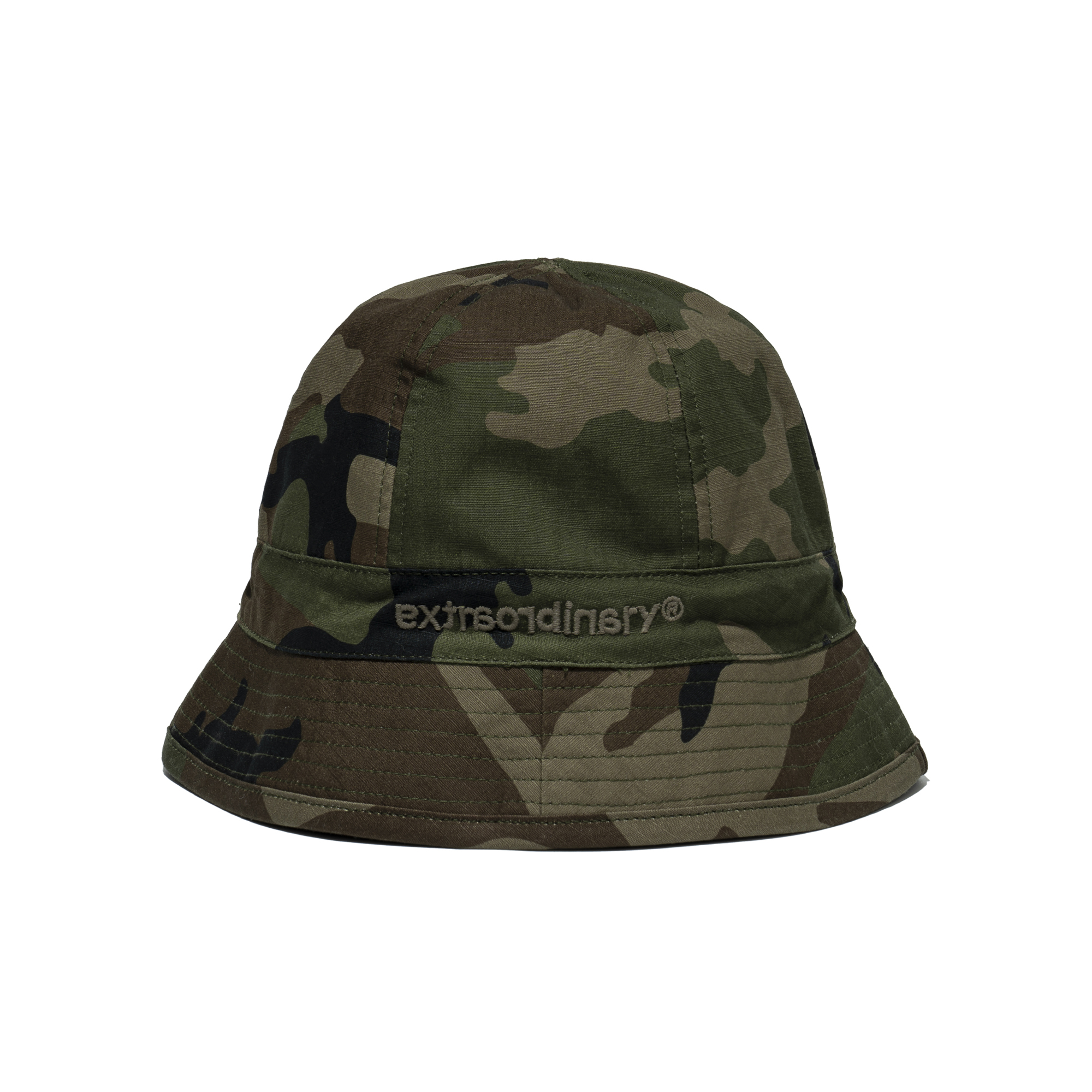 CAMOUFLAGE BUCKET HAT   WOODLAND CAMO