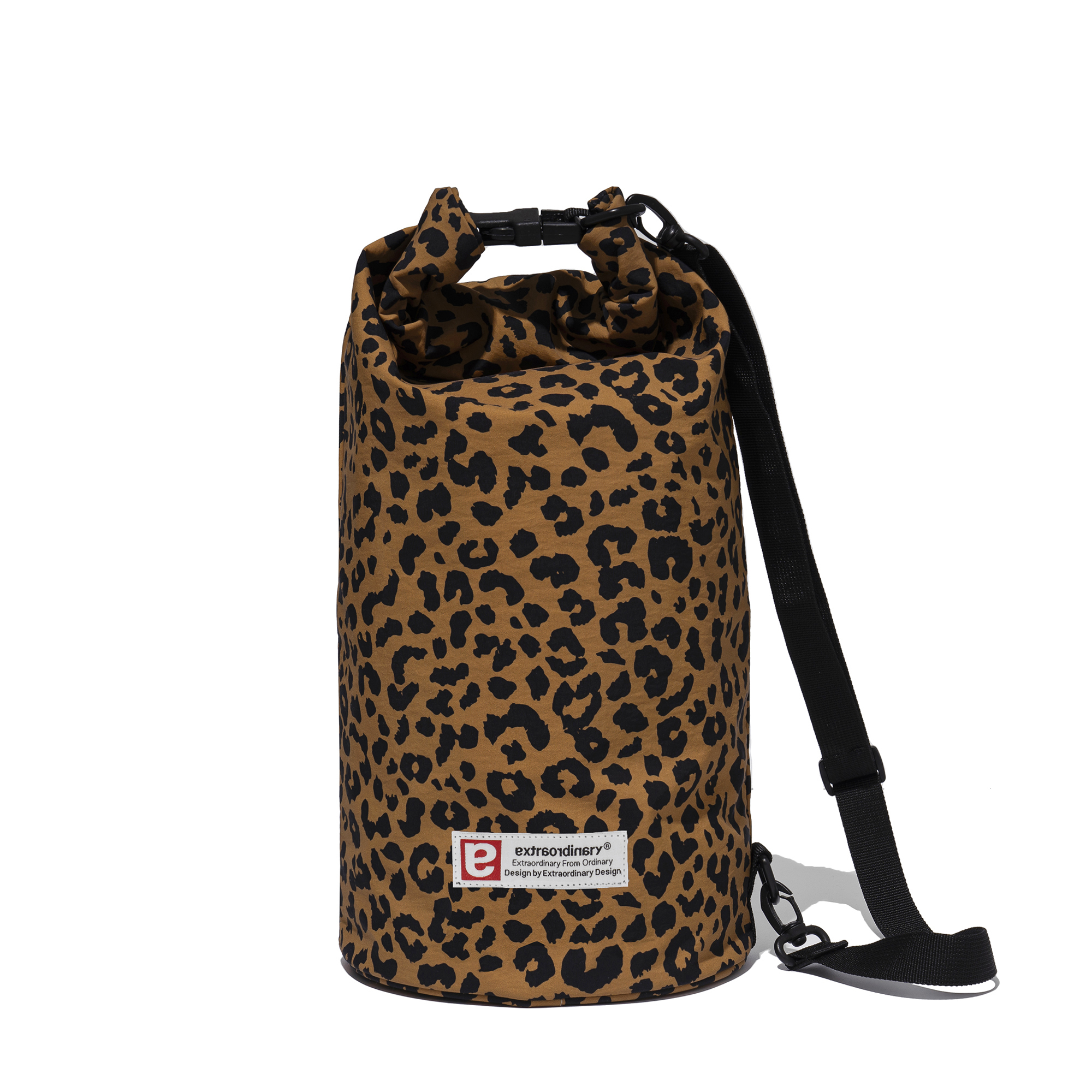 EX LEOPARD  SLING BAG   D/BEIGE