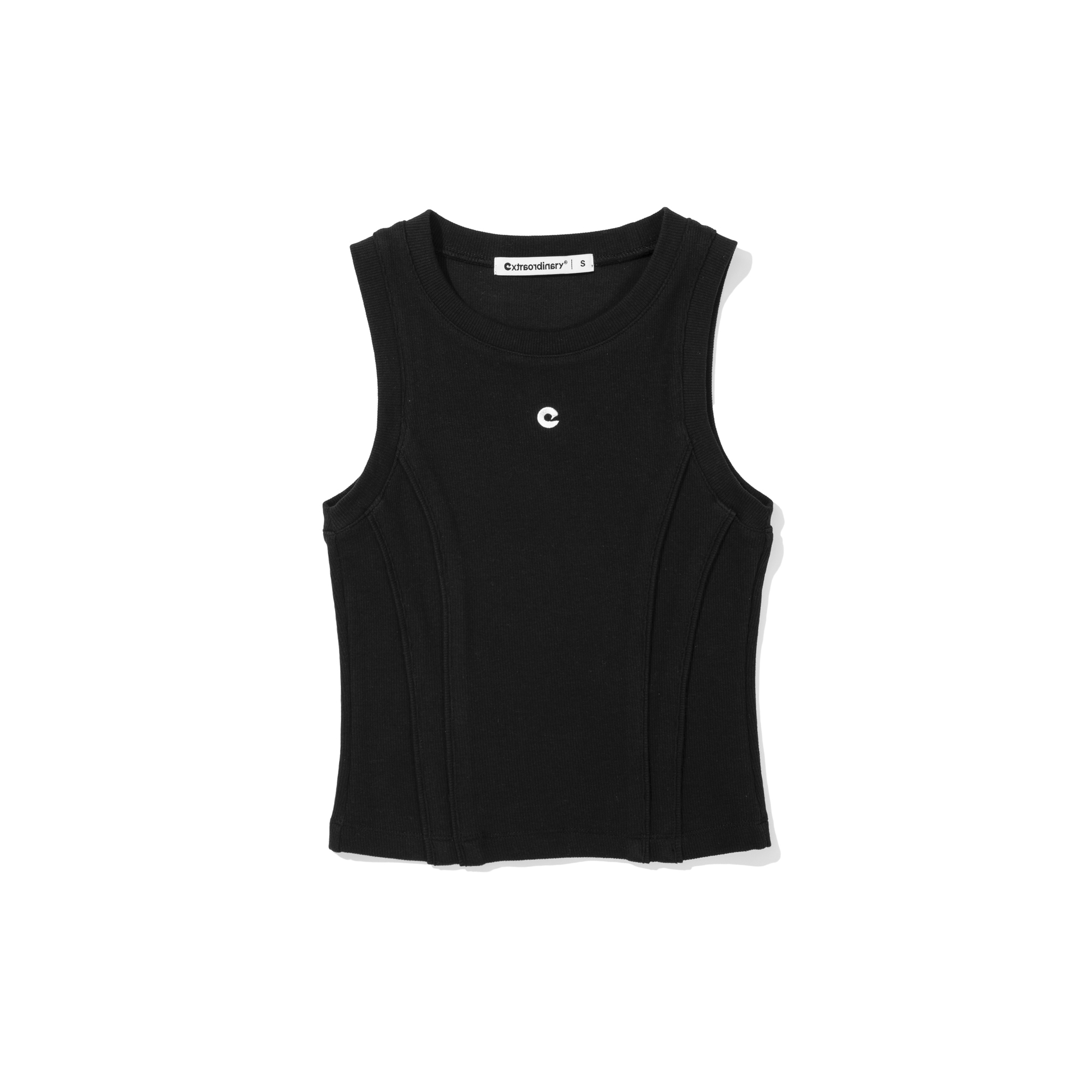 WOMEN SYMBOL TANK TOP   BLACK