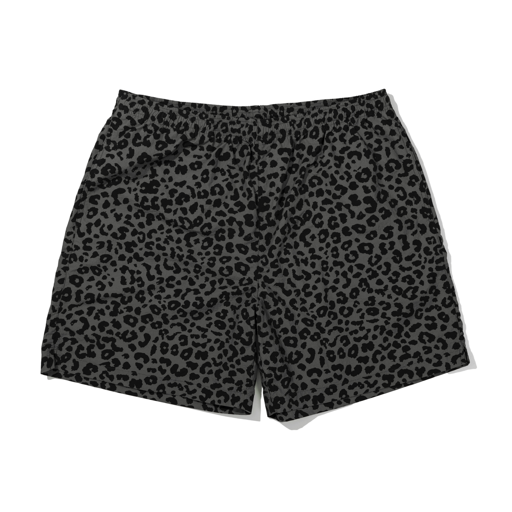 LEOPARD SHORTS   GRAY