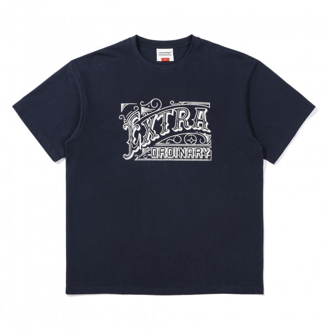 EX VINTAGE LOGO TEE   NAVY