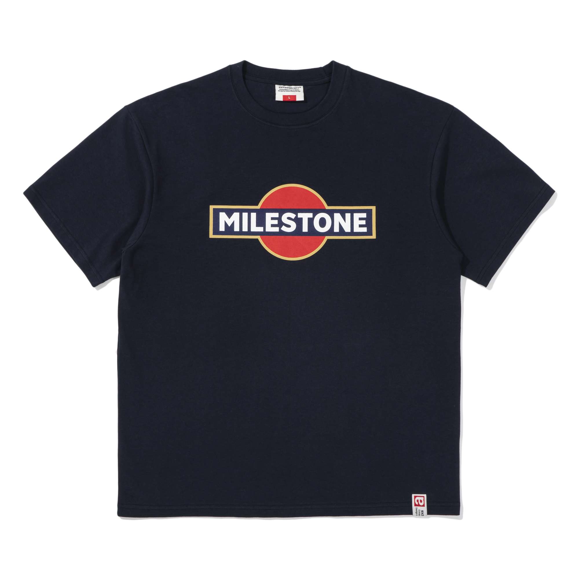 MILESTONE TEE   NAVY