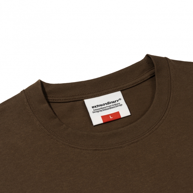MR BRIGHTSIDE TEE   BROWN