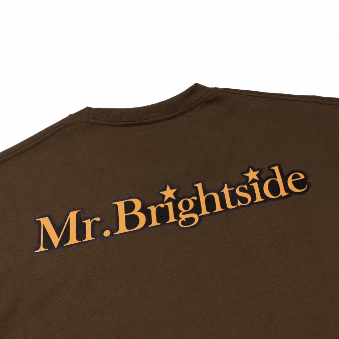 MR BRIGHTSIDE TEE   BROWN