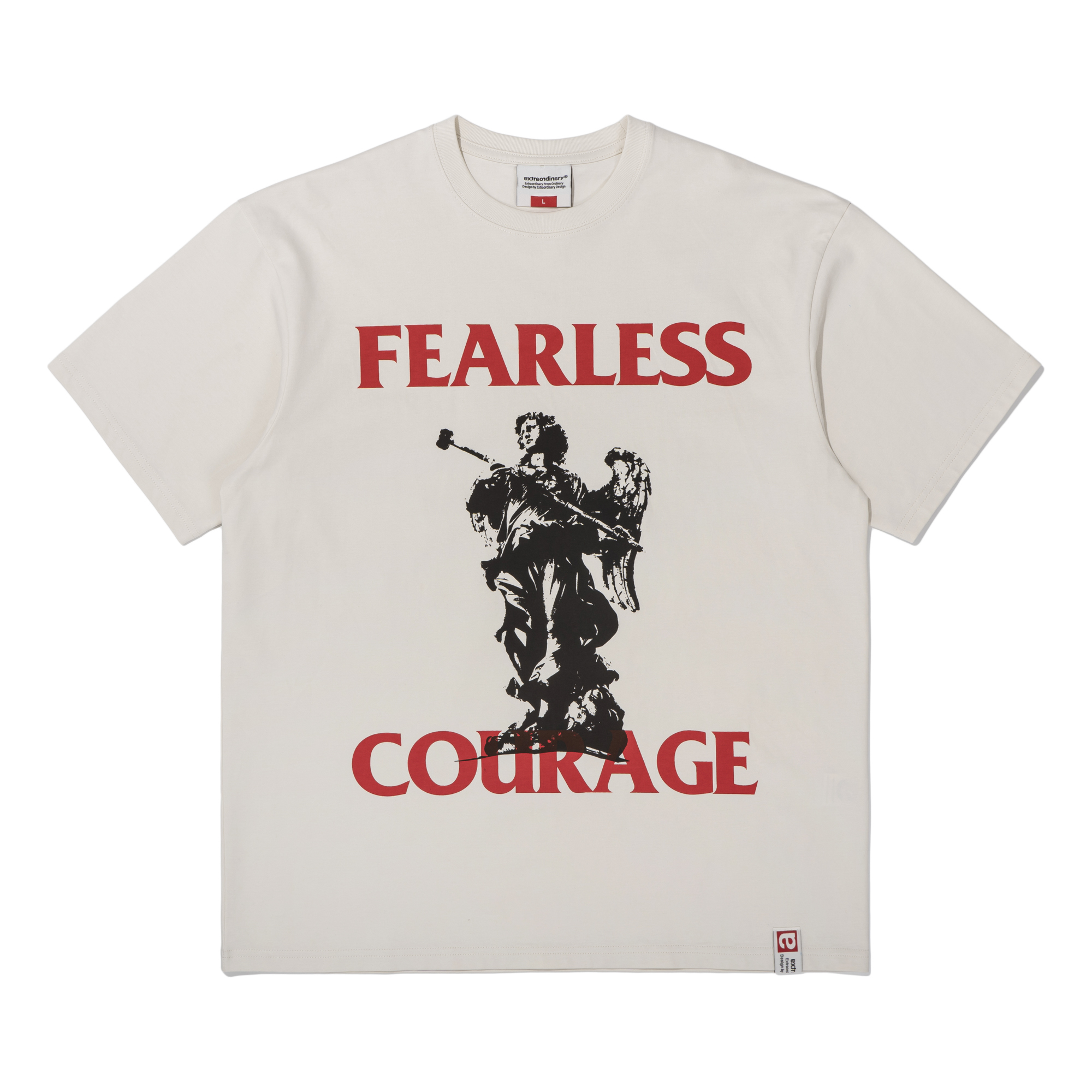 FEARLESS TEE   IVORY