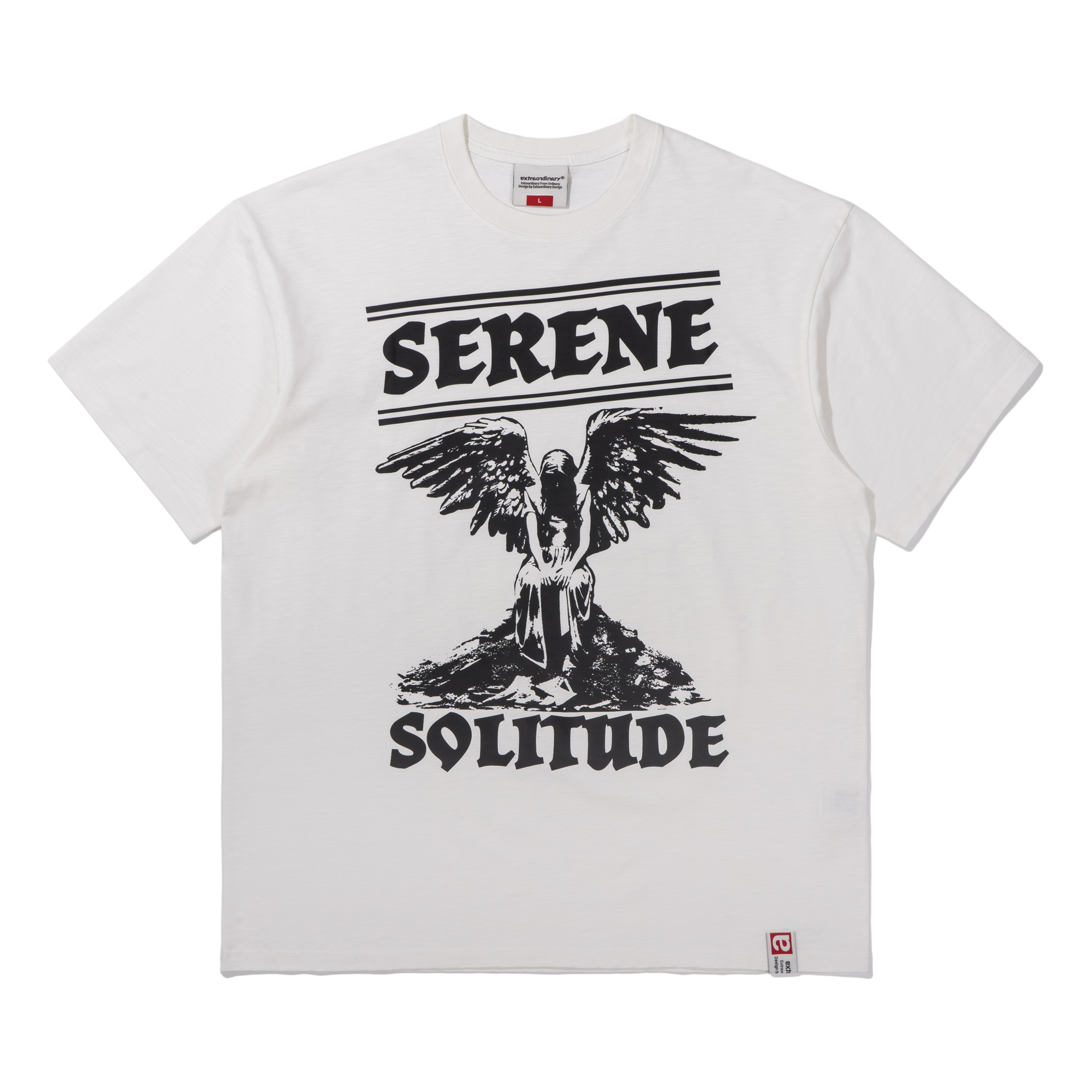 LONELY SERENE TEE   IVORY