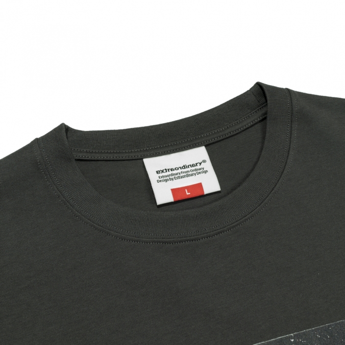 WHISPER TEE   CHARCOAL