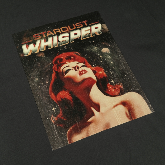 WHISPER TEE   CHARCOAL