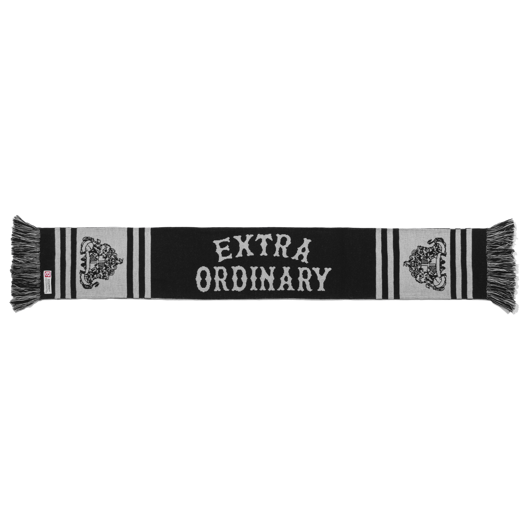 EX JACQUARD MUFFLER  BLACK