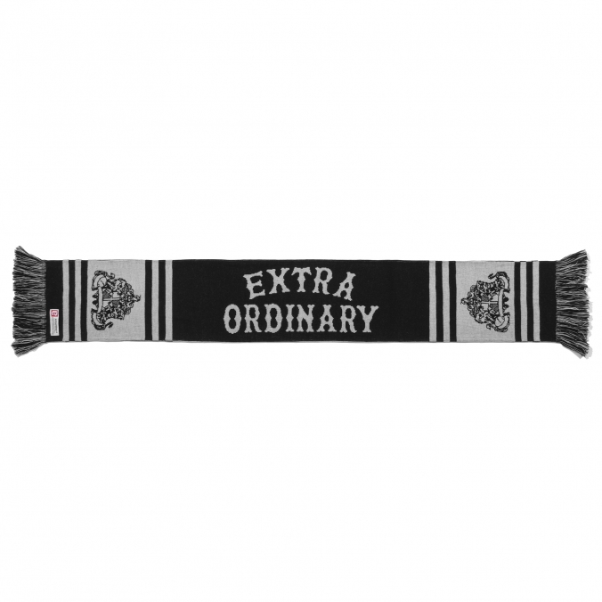 EX JACQUARD MUFFLER  BLACK