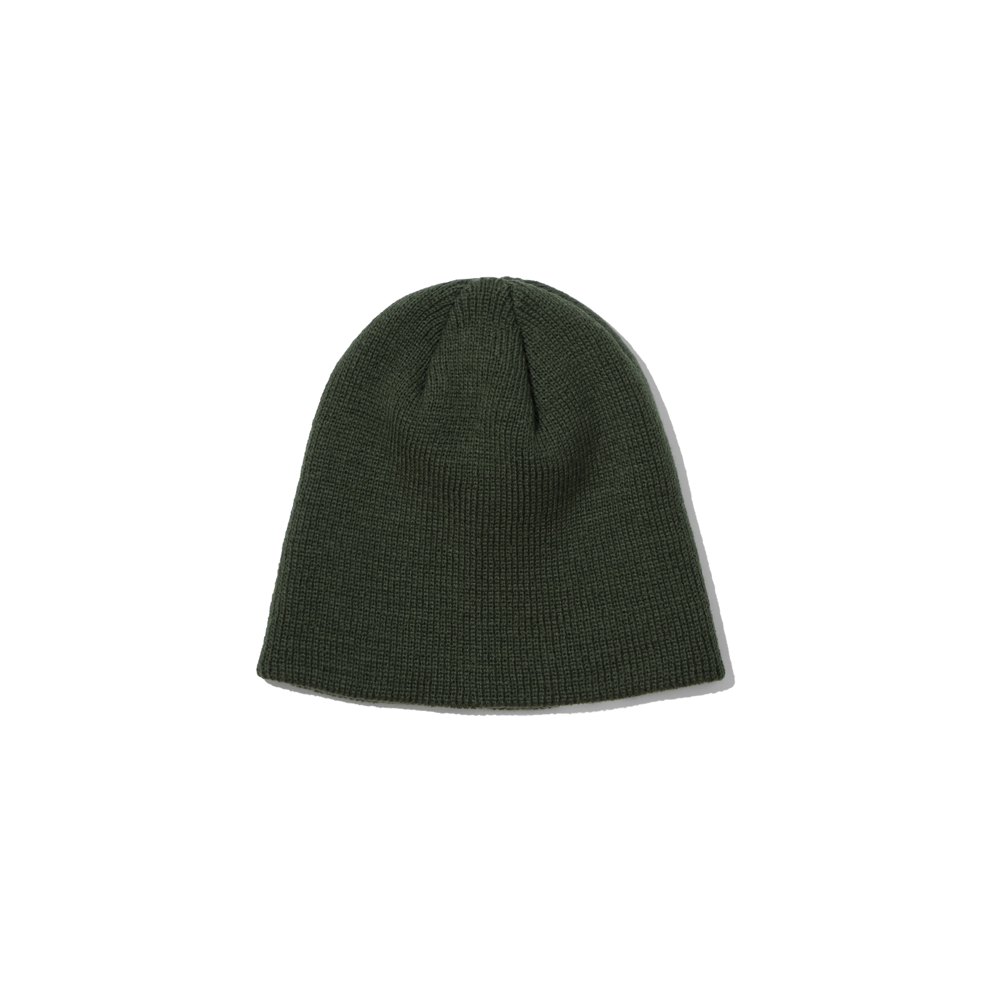 BASIC LOGO SHORT BEANIE  KHAKI