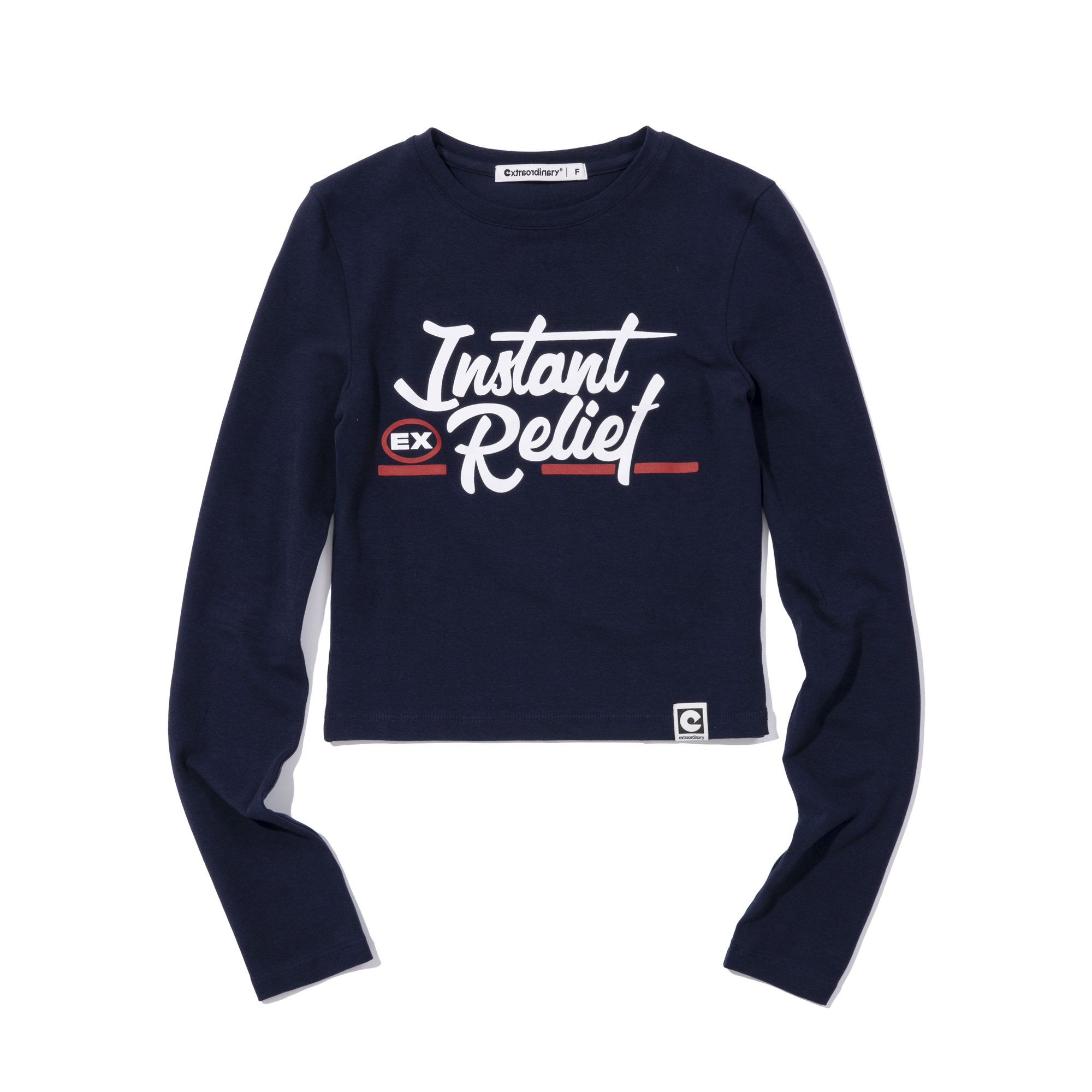 INSTANT RELIEF W_LONG SLEEVE  NAVY