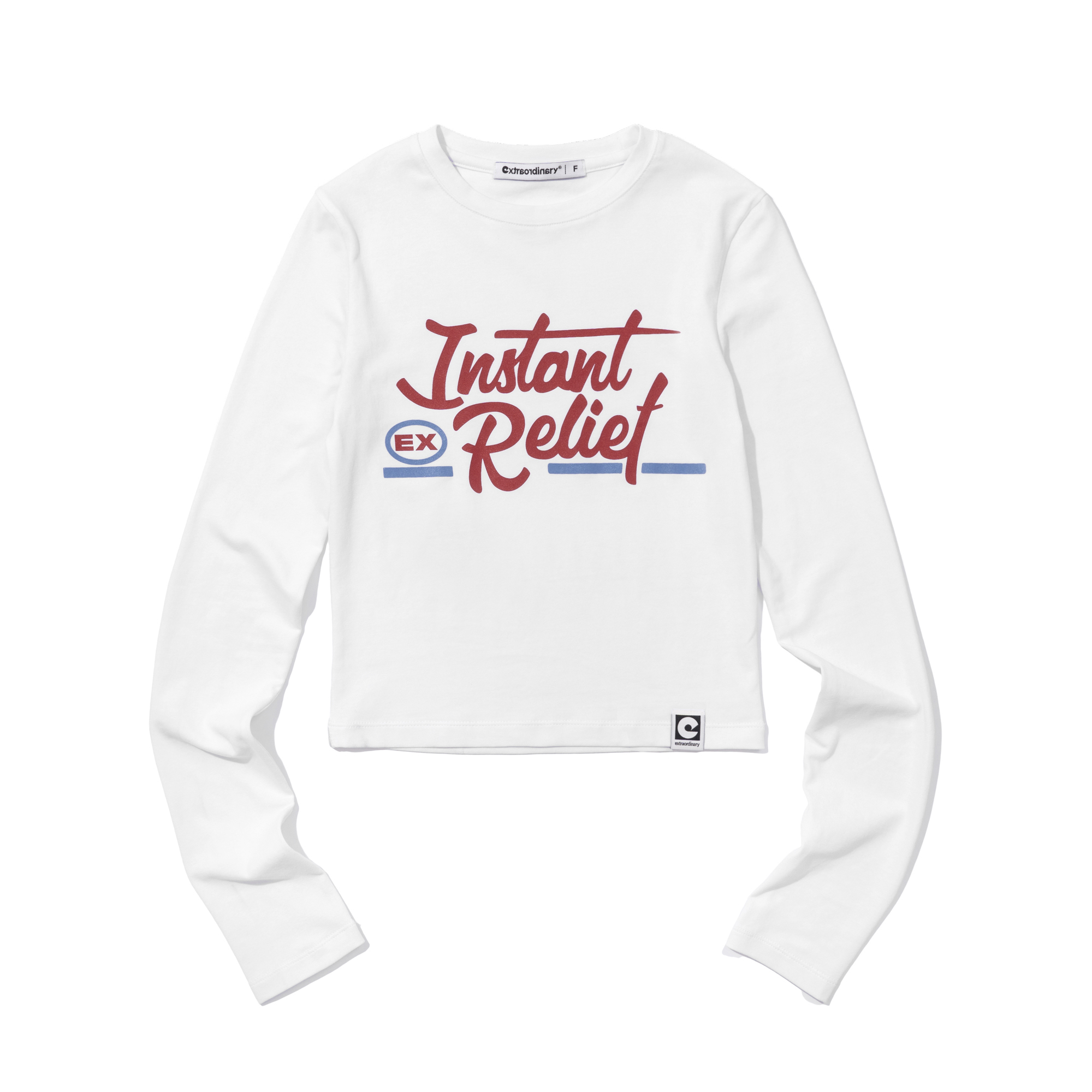 INSTANT RELIEF W_LONG SLEEVE  OFF WHITE