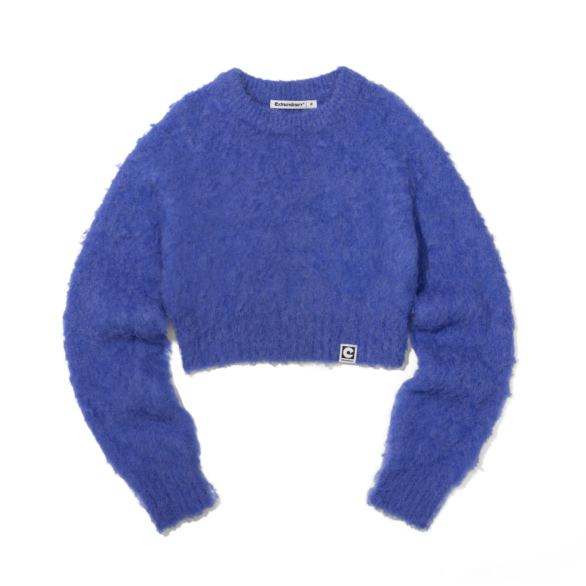 BRUSHED SWEATER  BLUE