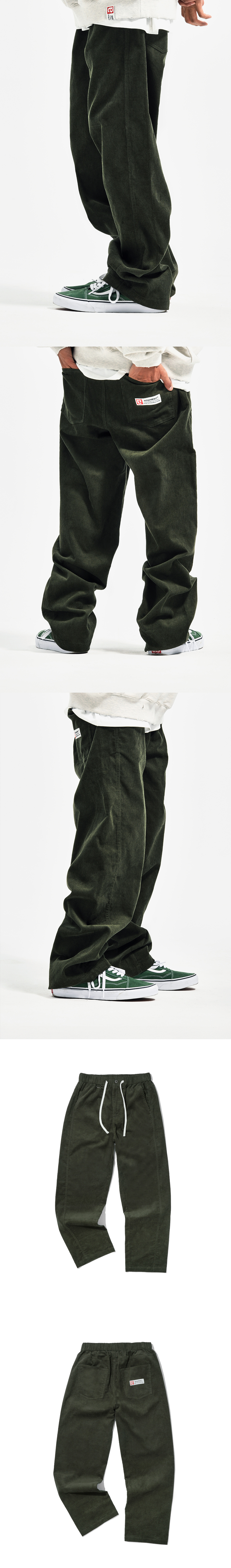 CORDUROY PANTS  KHAKI