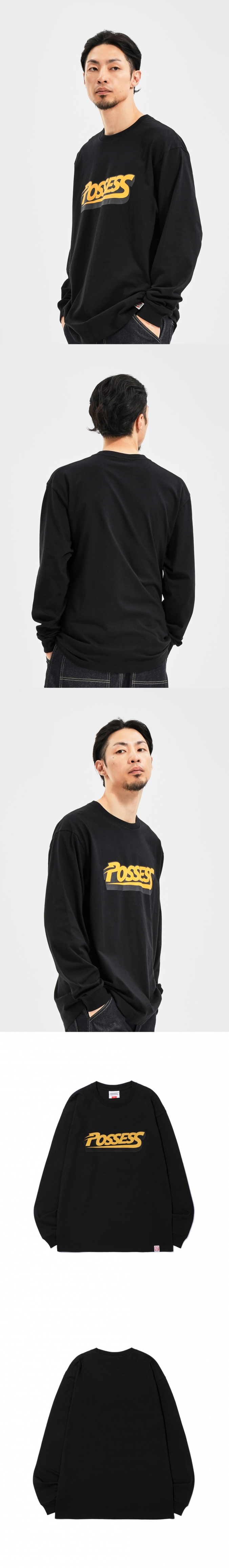 POSSESS LONG SLEEVE  BLACK