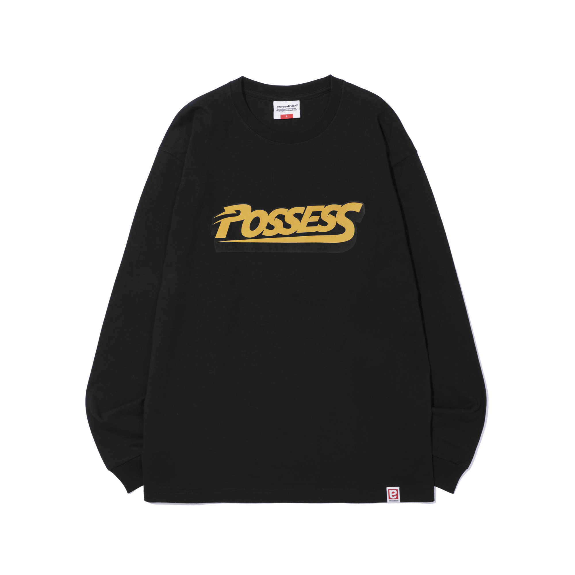 POSSESS LONG SLEEVE  BLACK