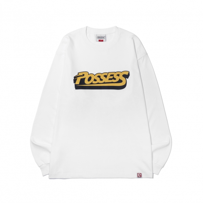 POSSESS LONG SLEEVE  WHITE