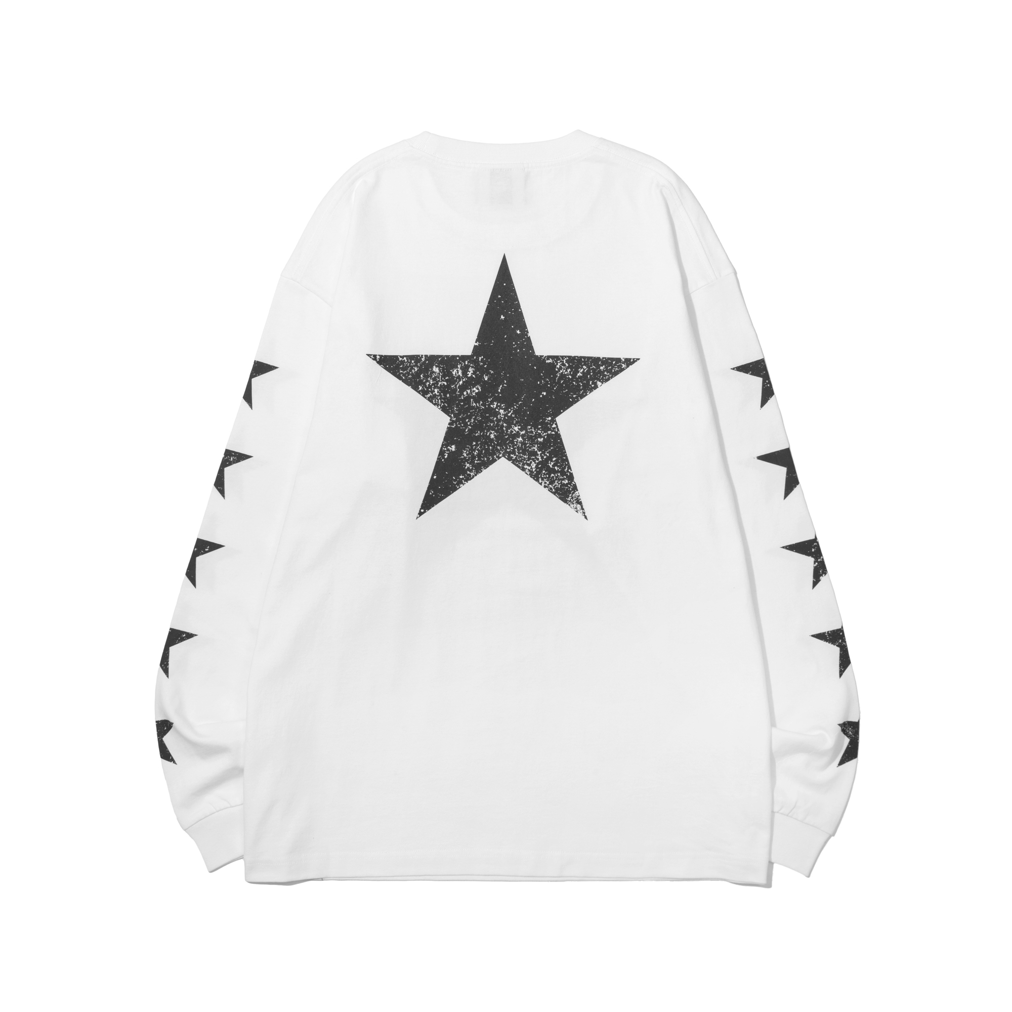 STARS LONG SLEEVE  OFF WHITE