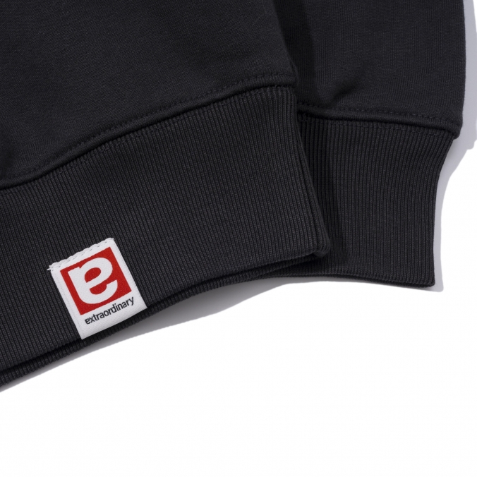 LONELY SERENE CREWNECK  CHARCOAL