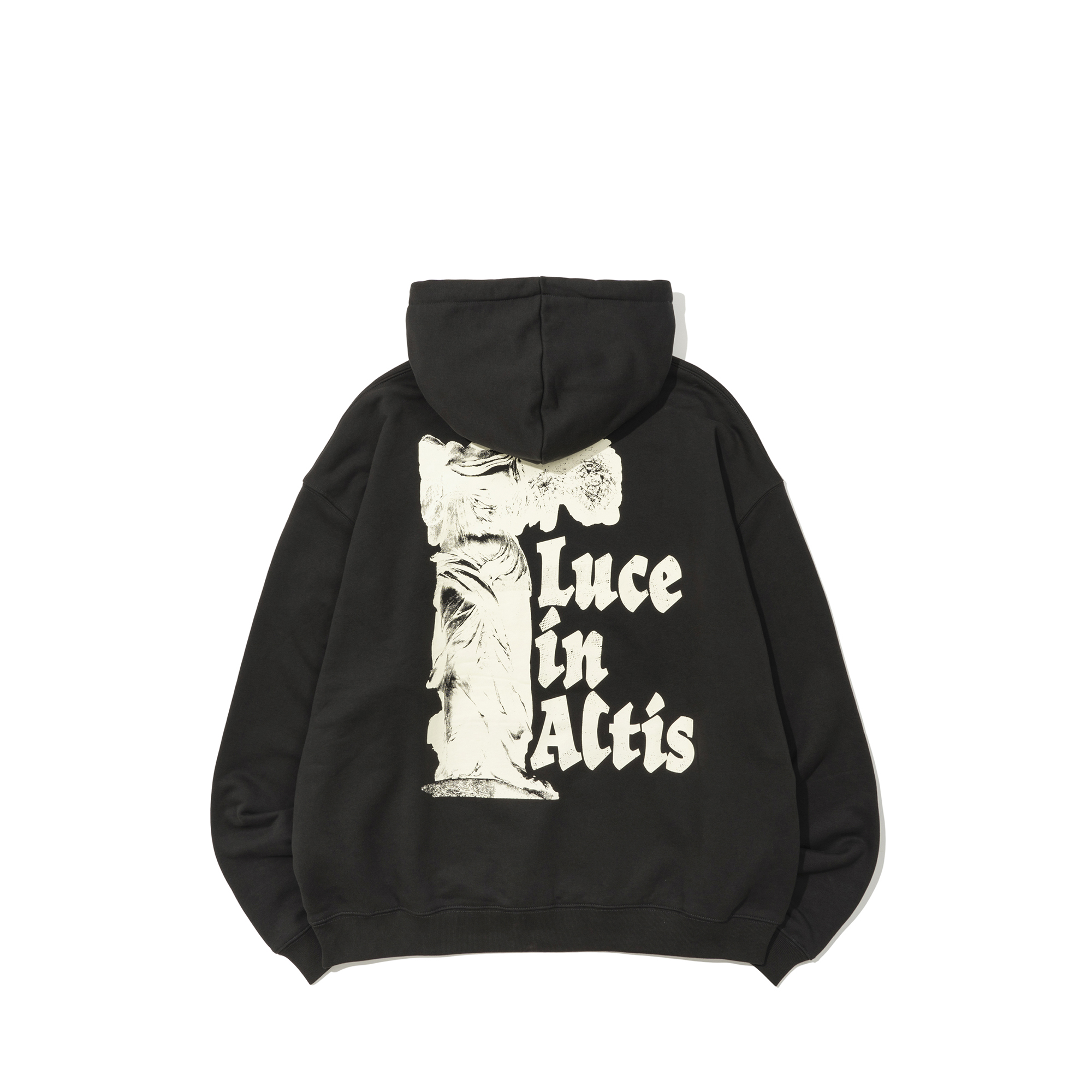 LUCE IN ALTIS HOODIE  CHARCOAL