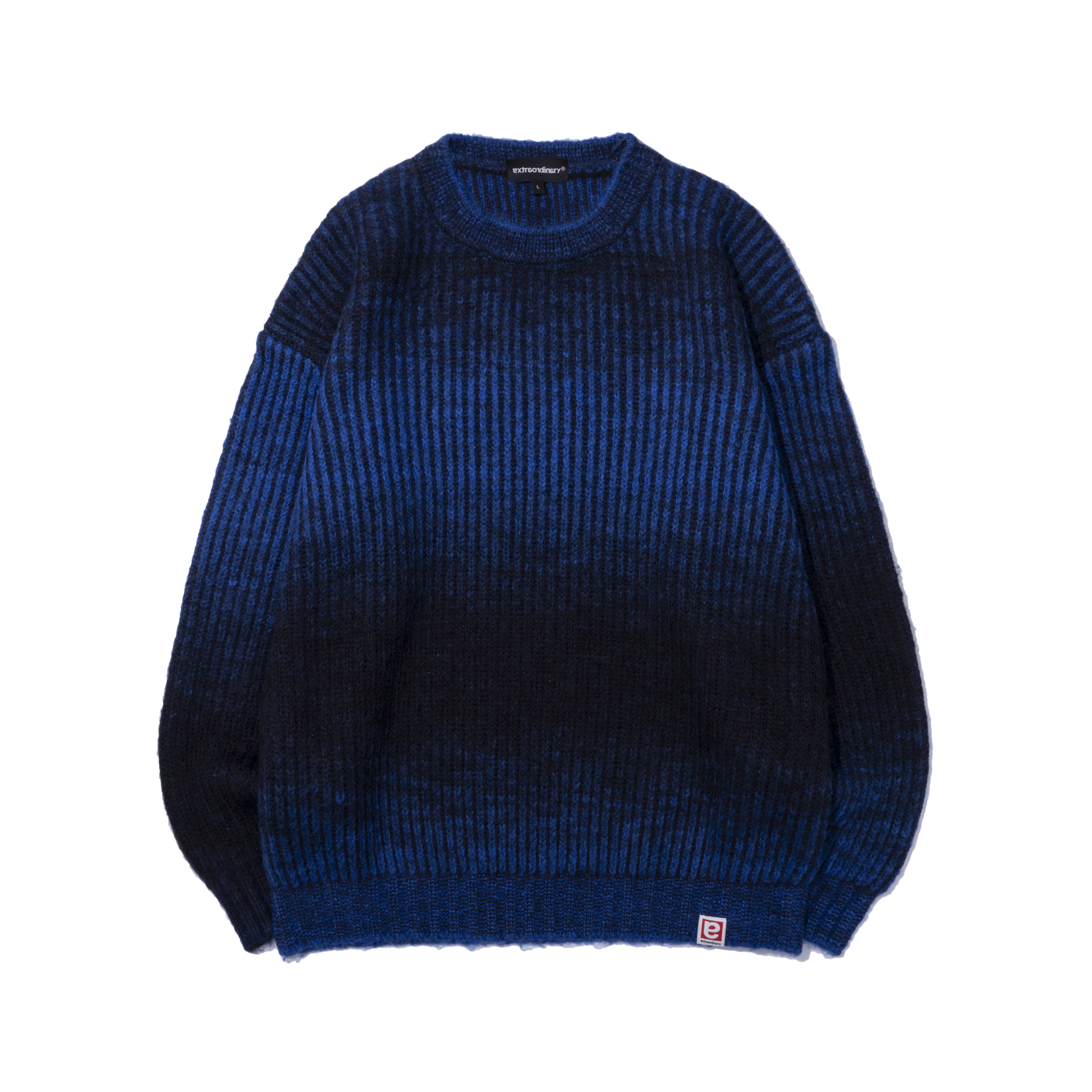 GRADIENT SWEATER  BLUE