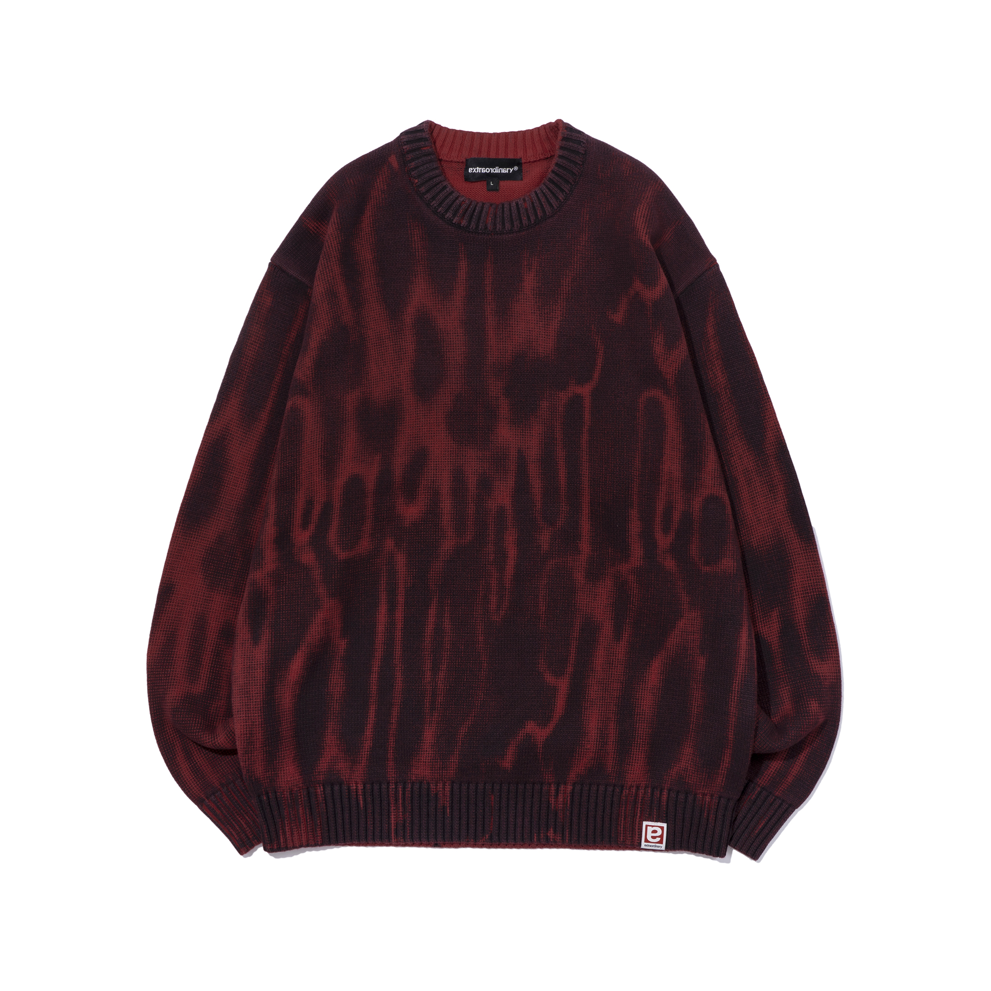 NORTHERN LIGHT SWEATER  RED