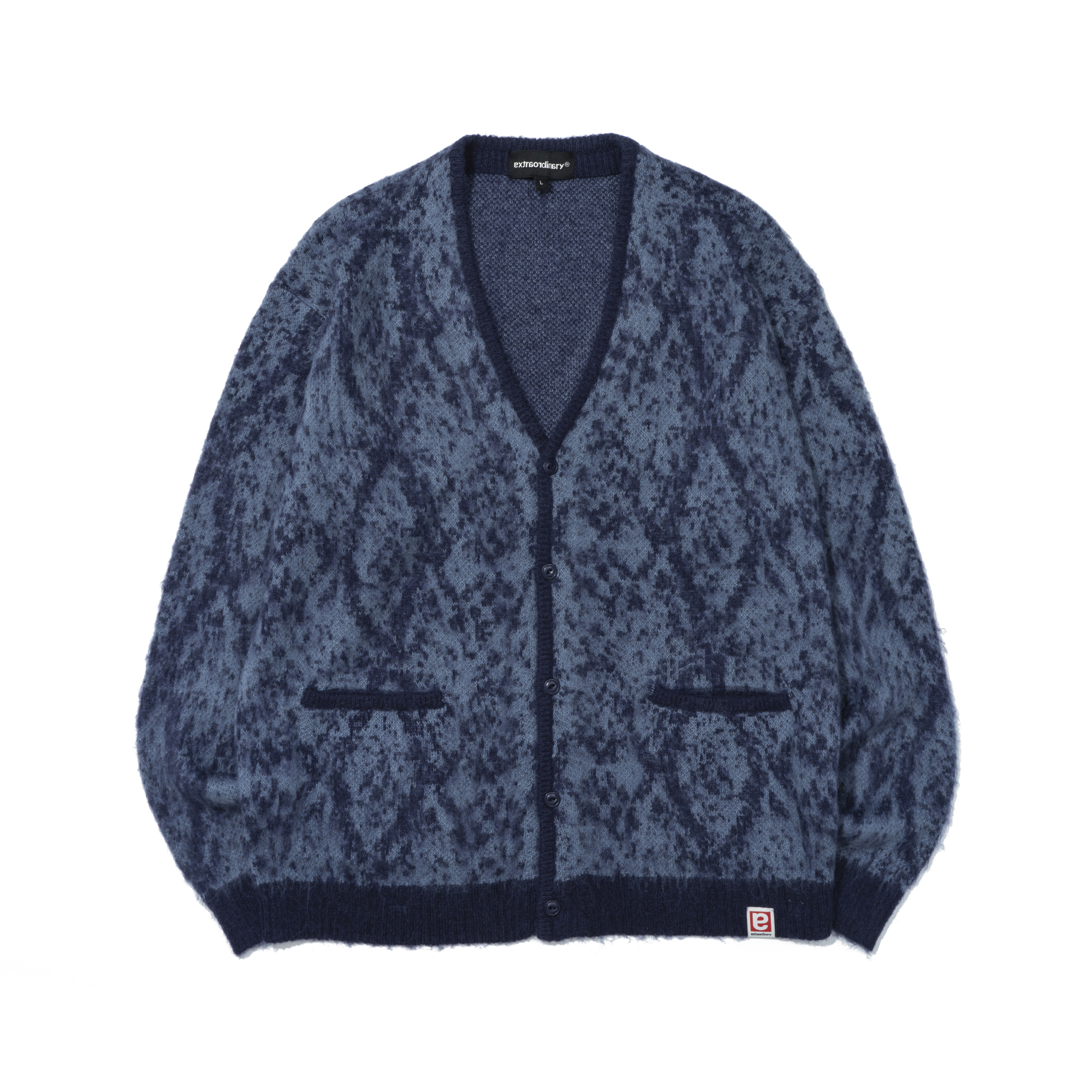 PYTHON CARDIGAN  BLUE