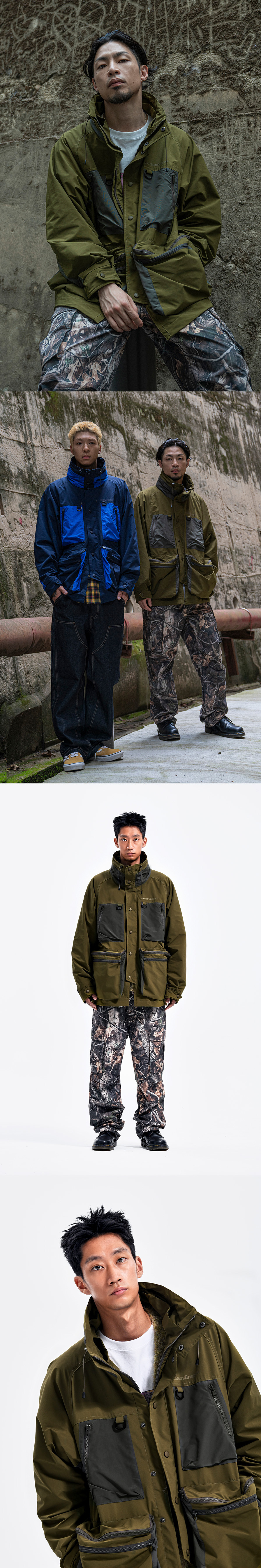 EX MOUNTAIN JACKET  KHAKI