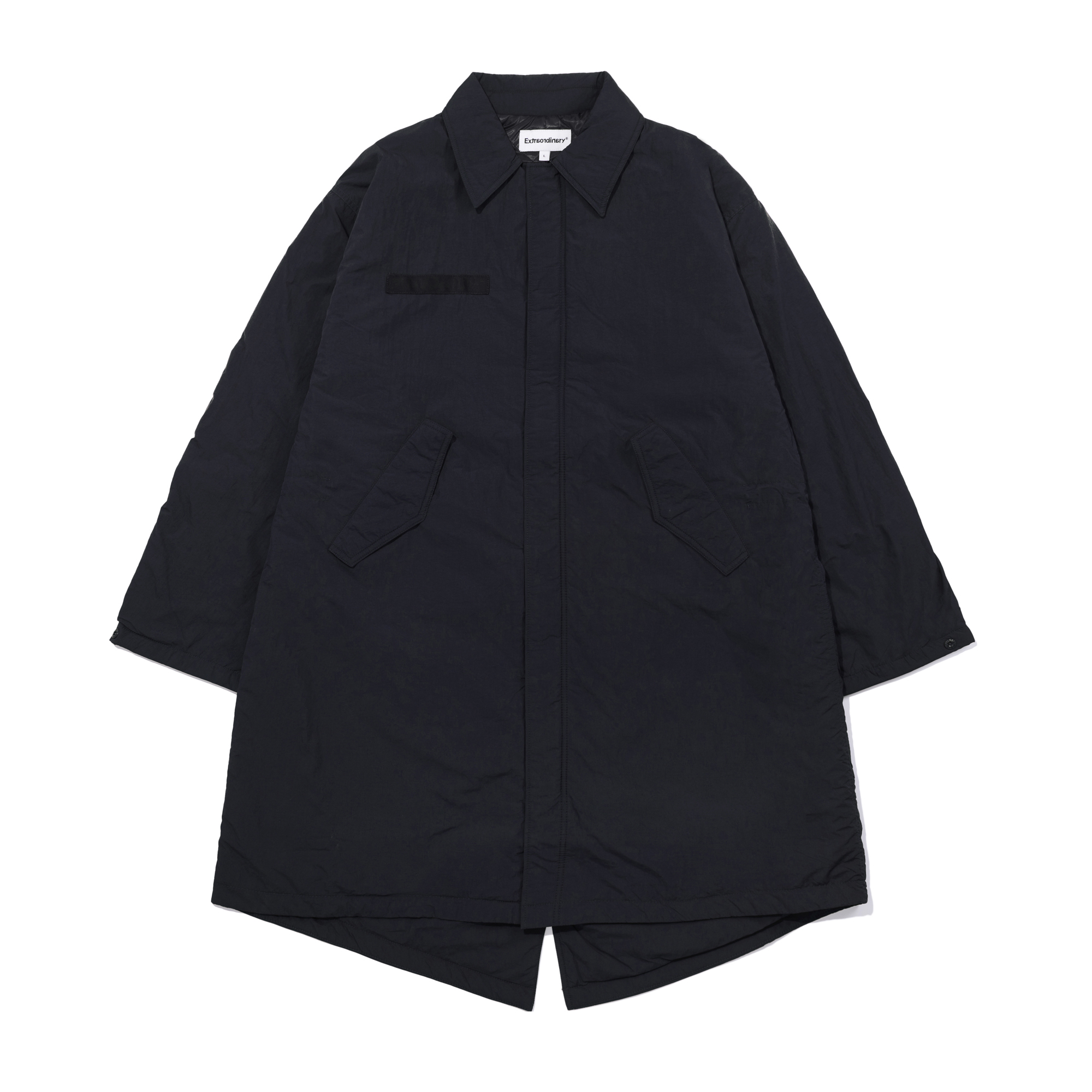 FISHTAIL PARKA  BLACK