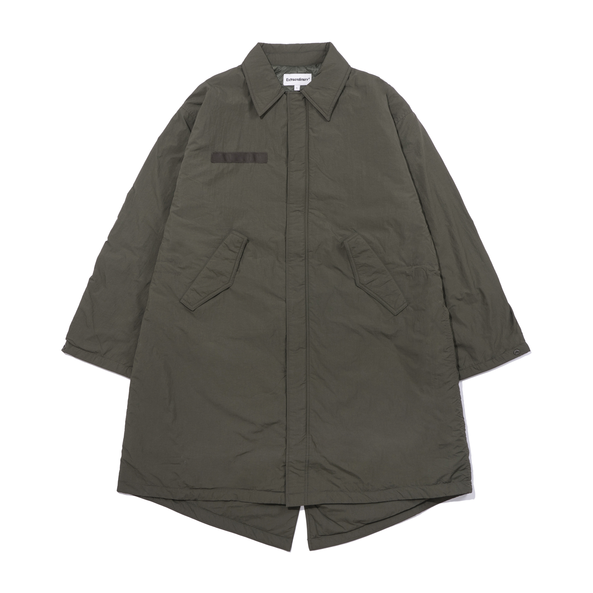 FISHTAIL PARKA  OLIVE