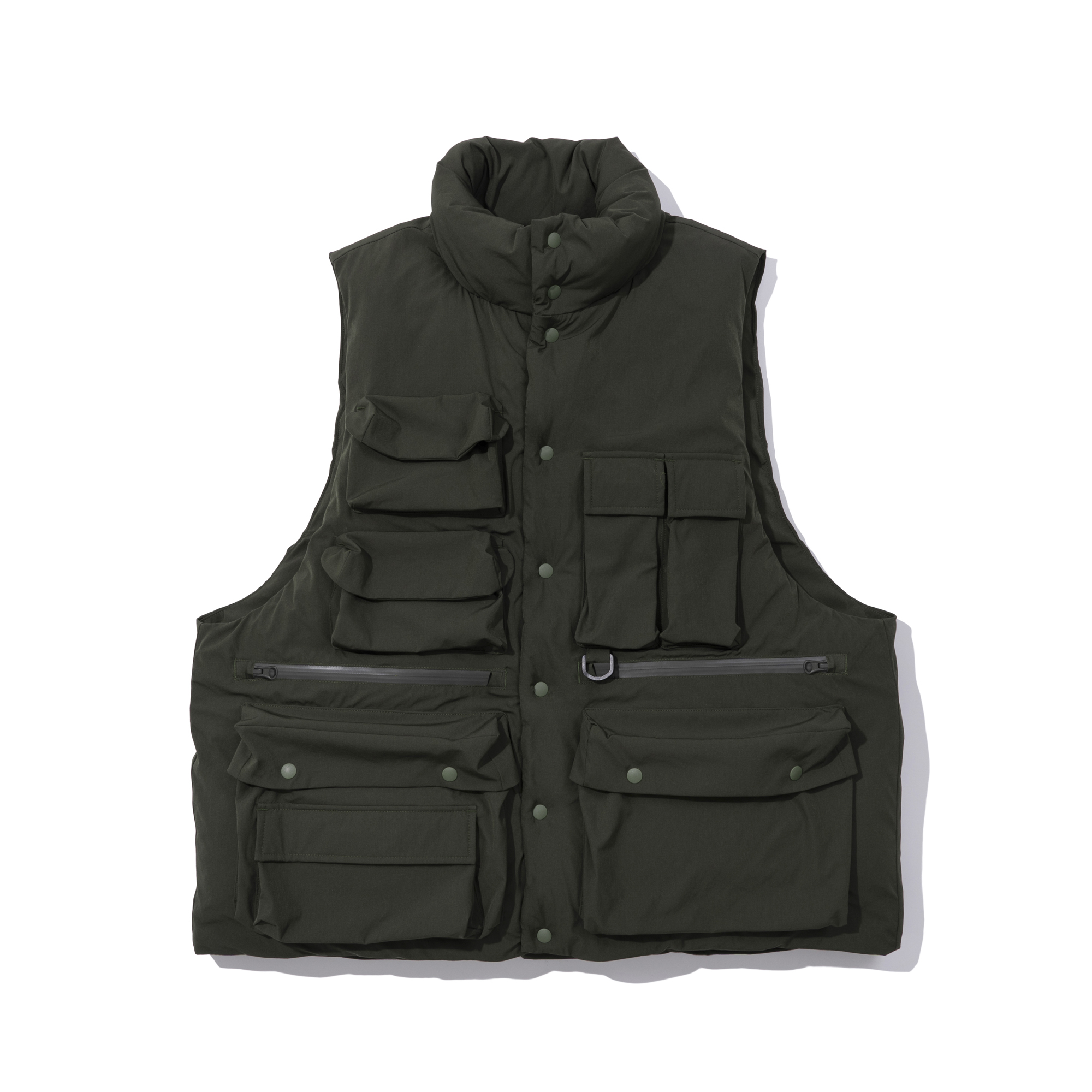 MULTI POCKET VEST  KHAKI