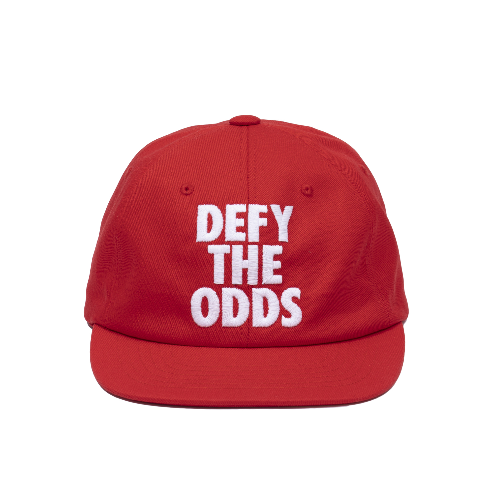 DEFY THE ODDS CAMP CAP RED