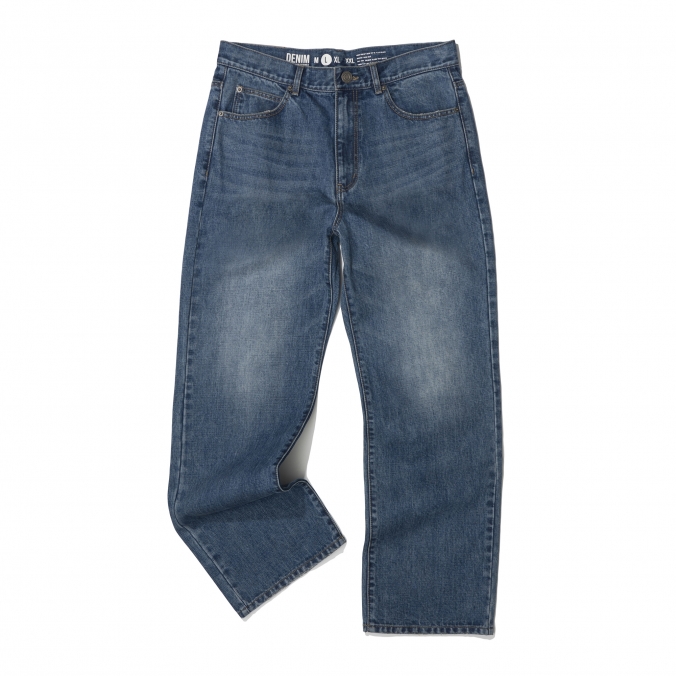BASIC DENIM PANTS BLUE