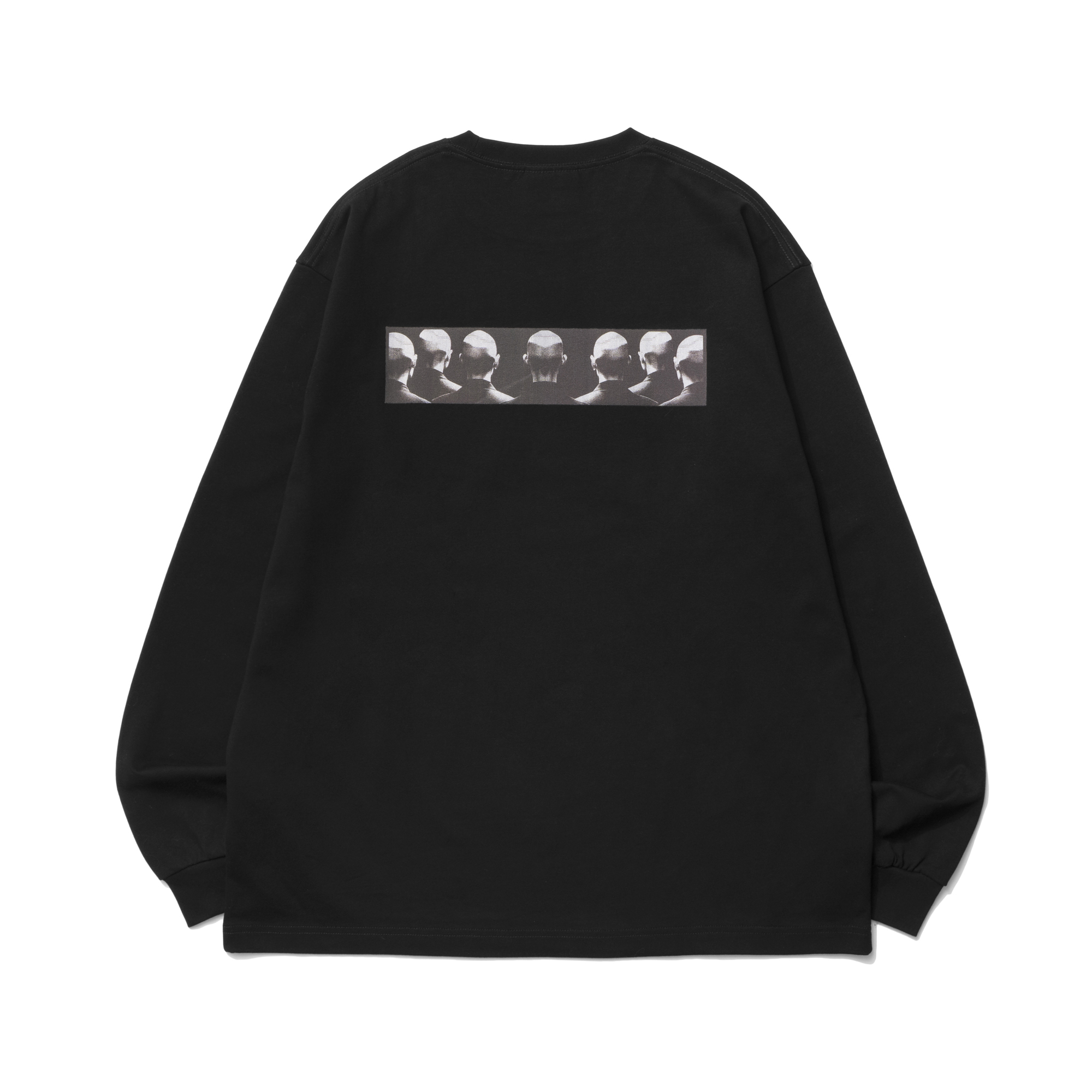 HUMAN GRAPHIC LONG SLEEVE BLACK