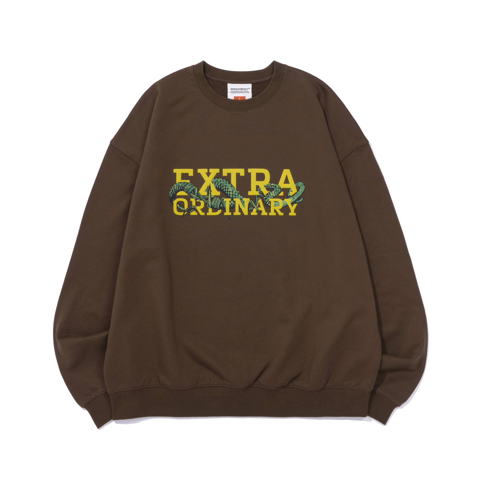 TWISTED CREWNECK BROWN