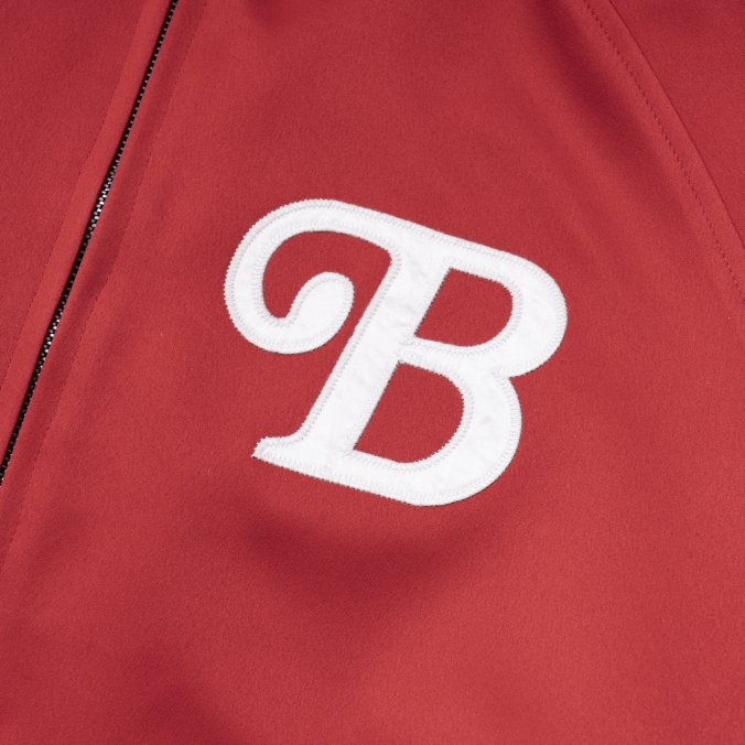 B.S.C SOUVENIR SATIN JACKET RED
